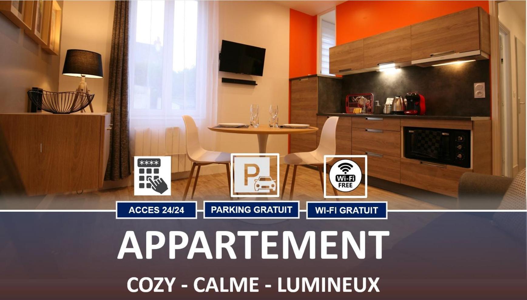 Le Faidherbe Style Appart' Hotel - Wifi Gratuit - Parking Gratuit Calme Et Lumineux Невер Экстерьер фото